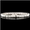 Image 2 : 14K Gold 2.82ctw Diamond Bracelet