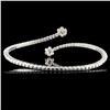 Image 2 : 14K Gold 2.53ctw Diamond Bracelet