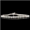 Image 1 : 14K Gold 3.00ctw Diamond Bracelet