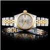 Image 1 : Rolex YG/SS DateJust Ladies Diamond Wristwatch