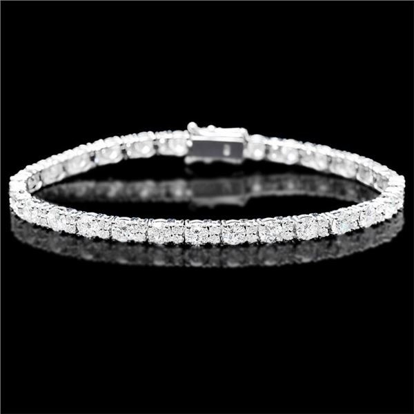 18k White Gold 9.00ct Diamond Bracelet