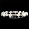 Image 2 : 18K Gold 6.77ctw Diamond Bracelet
