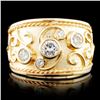 14K Gold 0.78ctw Diamond Ring