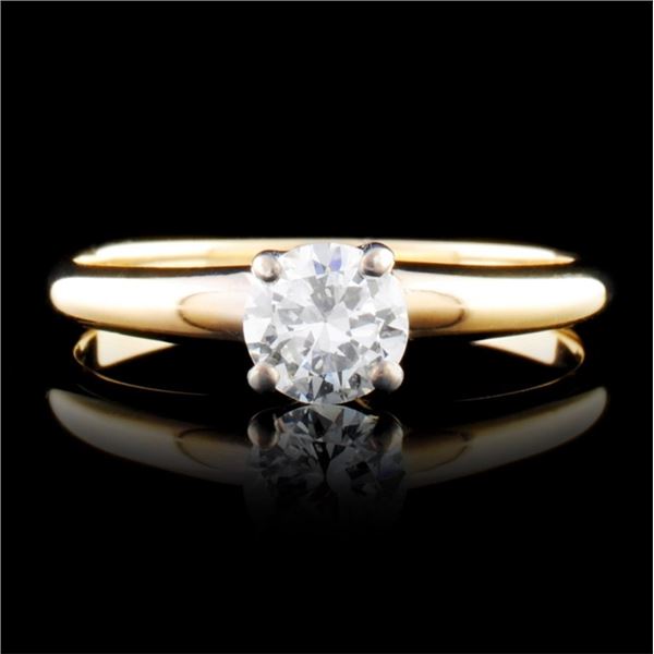 14K Gold 0.43ctw Diamond Ring