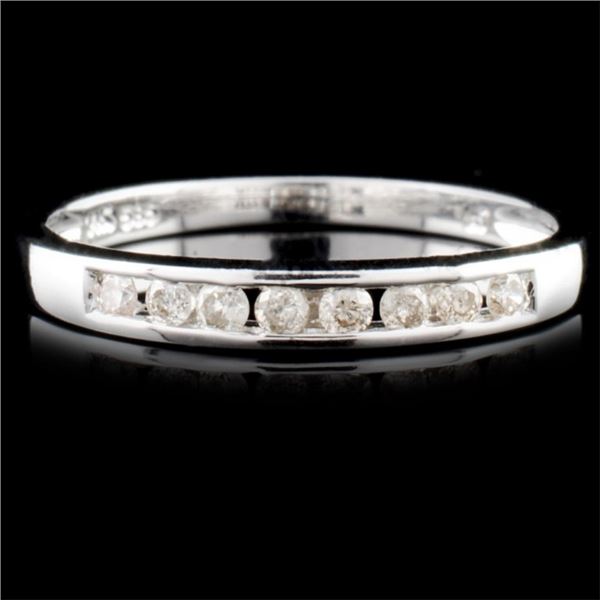 14K Gold 0.13ctw Diamond Ring