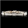 Image 1 : 18K Gold 8.82ctw Diamond Bracelet