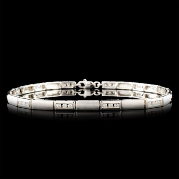 14K Gold 0.38ctw Diamond Bracelet