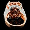 Image 3 : 14K Rose Gold 13.88ct Morganite & 1.53ct Diamond R