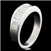 Image 2 : Solid Platinum 1.28ctw Diamond Ring