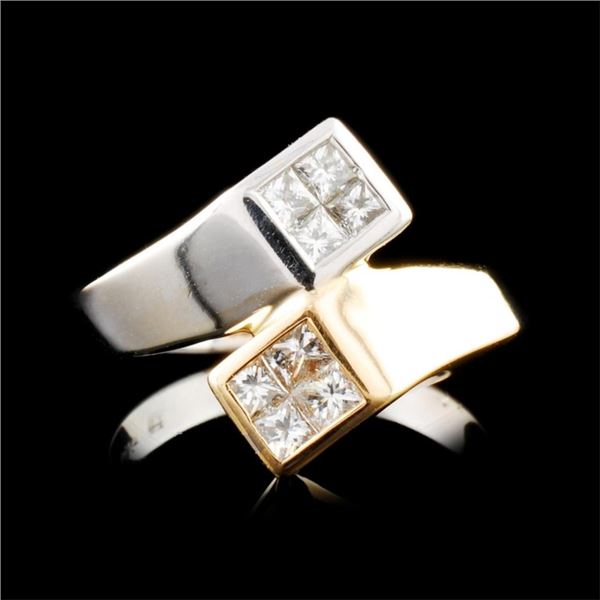 14K Gold 0.48ctw Diamond Ring