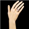 Image 4 : 14K Gold 7.66ct Morganite & 1.11ctw Diamond Ring