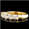 Image 2 : 14K Gold 1.49ctw Diamond Ring