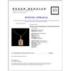 Image 3 : 14K Gold 23.10ct Morganite & 1.45ctw Diam Pendant