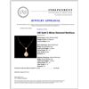Image 4 : 14K Gold 2.48ctw Diamond Necklace