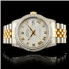 Image 1 : Rolex DateJust 1.50ctw Diamond 36MM Wristwatch