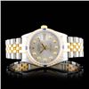 Image 1 : Rolex DateJust YG/SS Diamond 36mm Wristwatch
