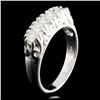 Image 1 : 18K Gold 0.60ctw Diamond Ring