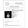 Image 4 : 14K Gold 0.25ctw Diamond Pendant