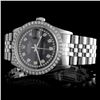 Image 2 : Rolex SS DateJust Diamond 36MM Wristwatch