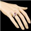 Image 3 : 18K Gold 2.03ct Spinel & 1.11ctw Diamond Ring