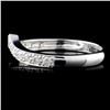 Image 3 : 18K White Gold 0.29ct Diamond Ring