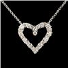 Image 1 : 14K Gold 0.76ctw Diamond Pendant