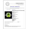 Image 3 : 14K Gold 4.00ct Peridot & 0.75ctw Diamond Ring