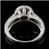 Image 3 : 18K White Gold 1.77ct Spinel & 1.29ct Diamond Ring