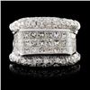 18K White Gold 2.75ctw Diamond Ring