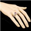 Image 3 : 18K Gold 1.77ct Spinel & 1.29ctw Diamond Ring