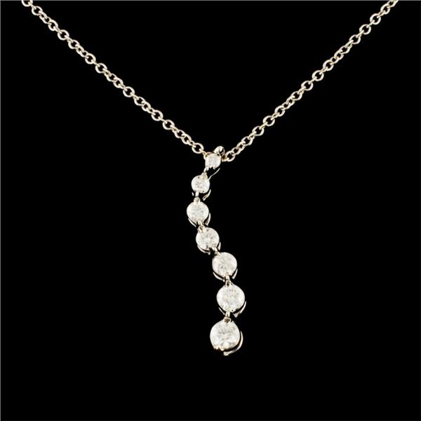 14K Gold 0.16ctw Diamond Pendant