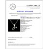 Image 4 : 14K Gold 0.18ctw Diamond Pendant