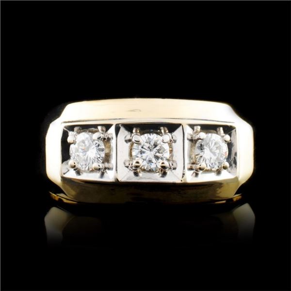 14K Gold 0.56ctw Diamond Ring