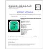 Image 4 : 18K White Gold 23.83ct Emerald & 3.98ct Diamond Ri
