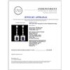 Image 3 : 18K Gold 9.48ct Tanzanite & 5.15ctw Diamond Earrin