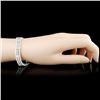 Image 3 : 18K Gold 11.00ctw Diamond Bracelet