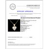 Image 4 : 14K Gold 0.31ctw Diamond Pendant