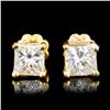 14K Gold 0.62ctw Diamond Earrings