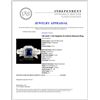 Image 5 : 14K Gold 1.12ct Sapphire & 0.54ctw Diamond Ring