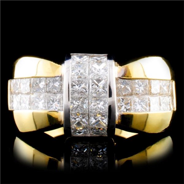 18K Gold 2.05ctw Diamond Ring