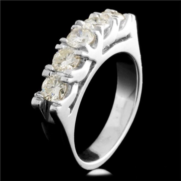 Platinum 1.00ctw Diamond Ring