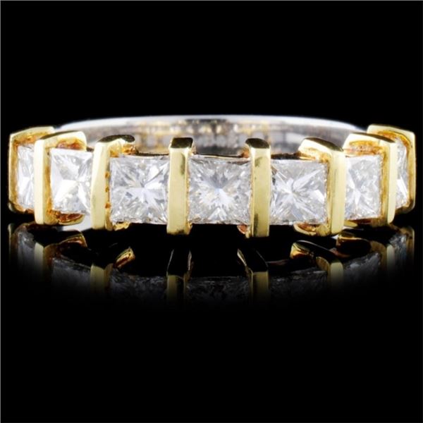 18K Gold 1.20ctw Diamond Ring