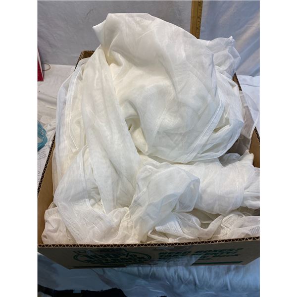 Curtains see through