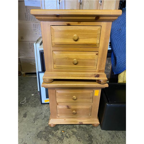 Pine nightstand
