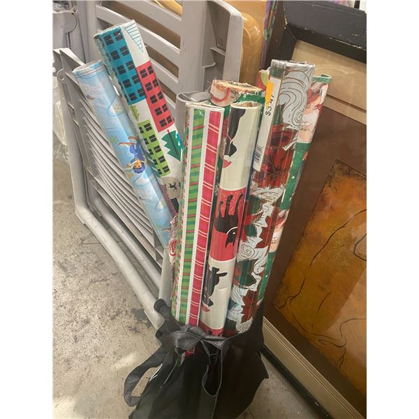 Lot of gift wrap