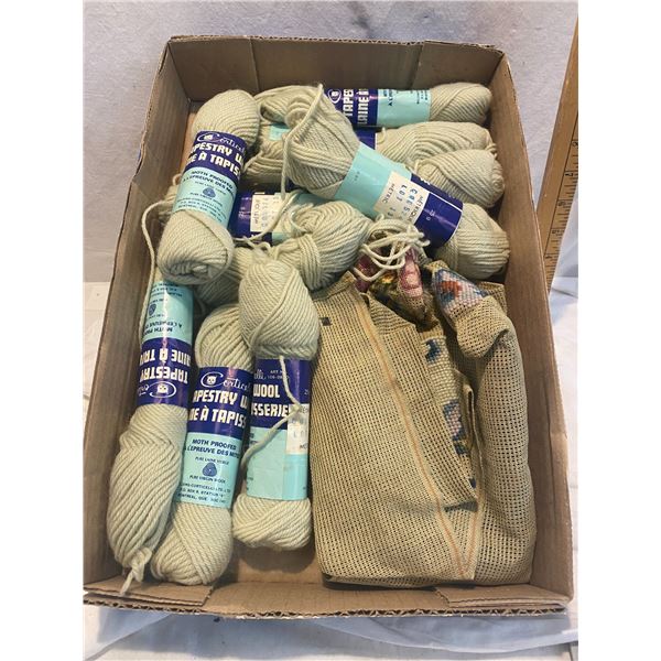 Tapestry wool