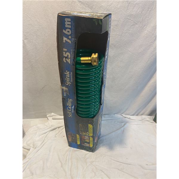 Self coiling water hose
