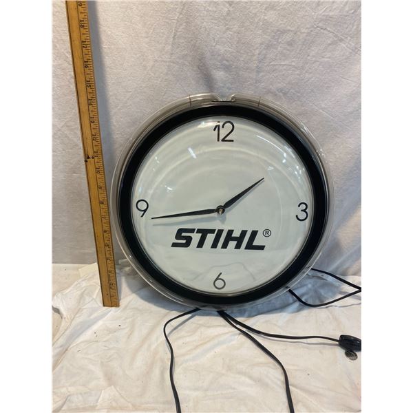 Stihl clock plug in