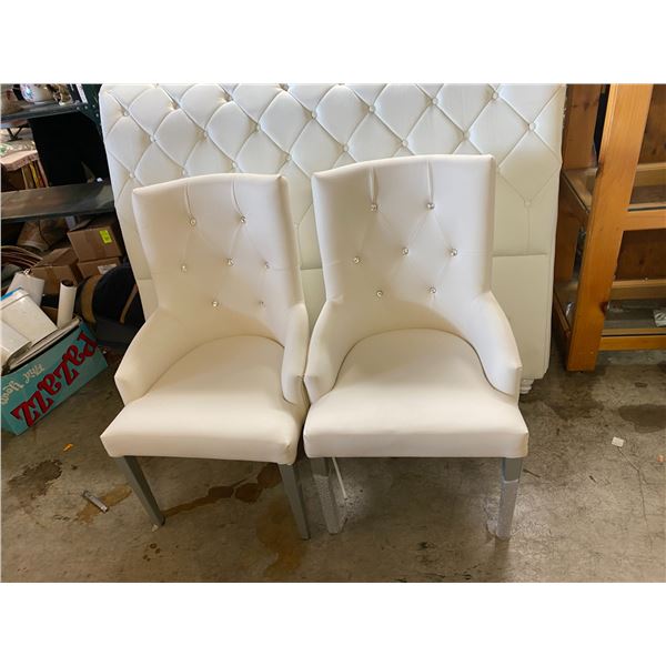 8 chairs I missing a jewel