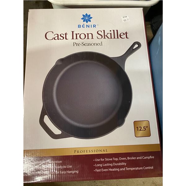 New cast iron skillet